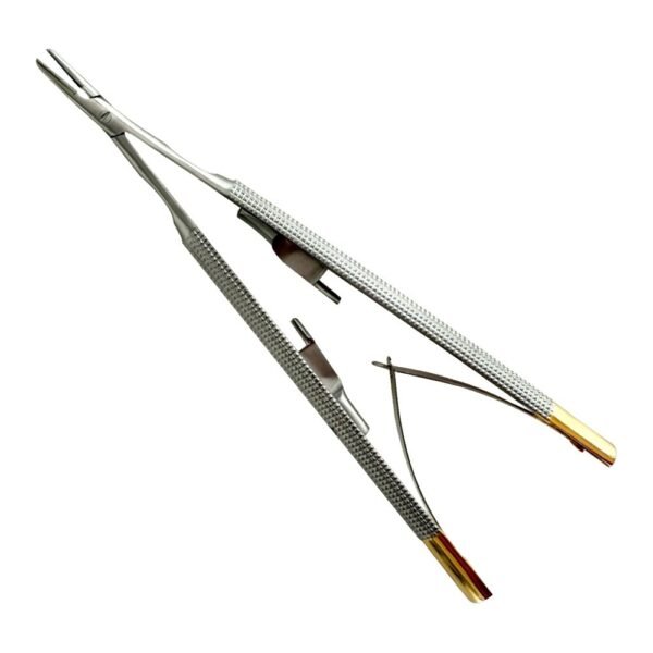 Barraquer Needle Holder 13cm, TC CVD