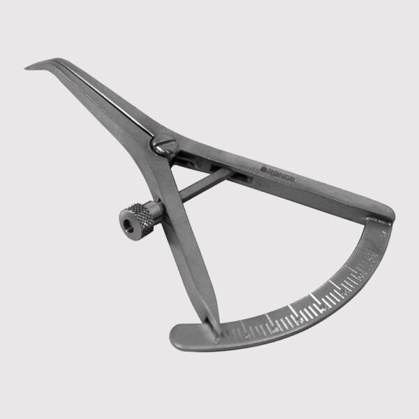 Castroviejo Caliper Short Beak 45° 0-40mm