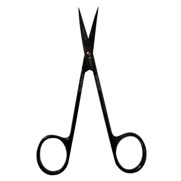 Black Iris Scissors Curved, 115mm