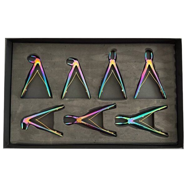 Pediatric Rainbow Extraction Forceps Set